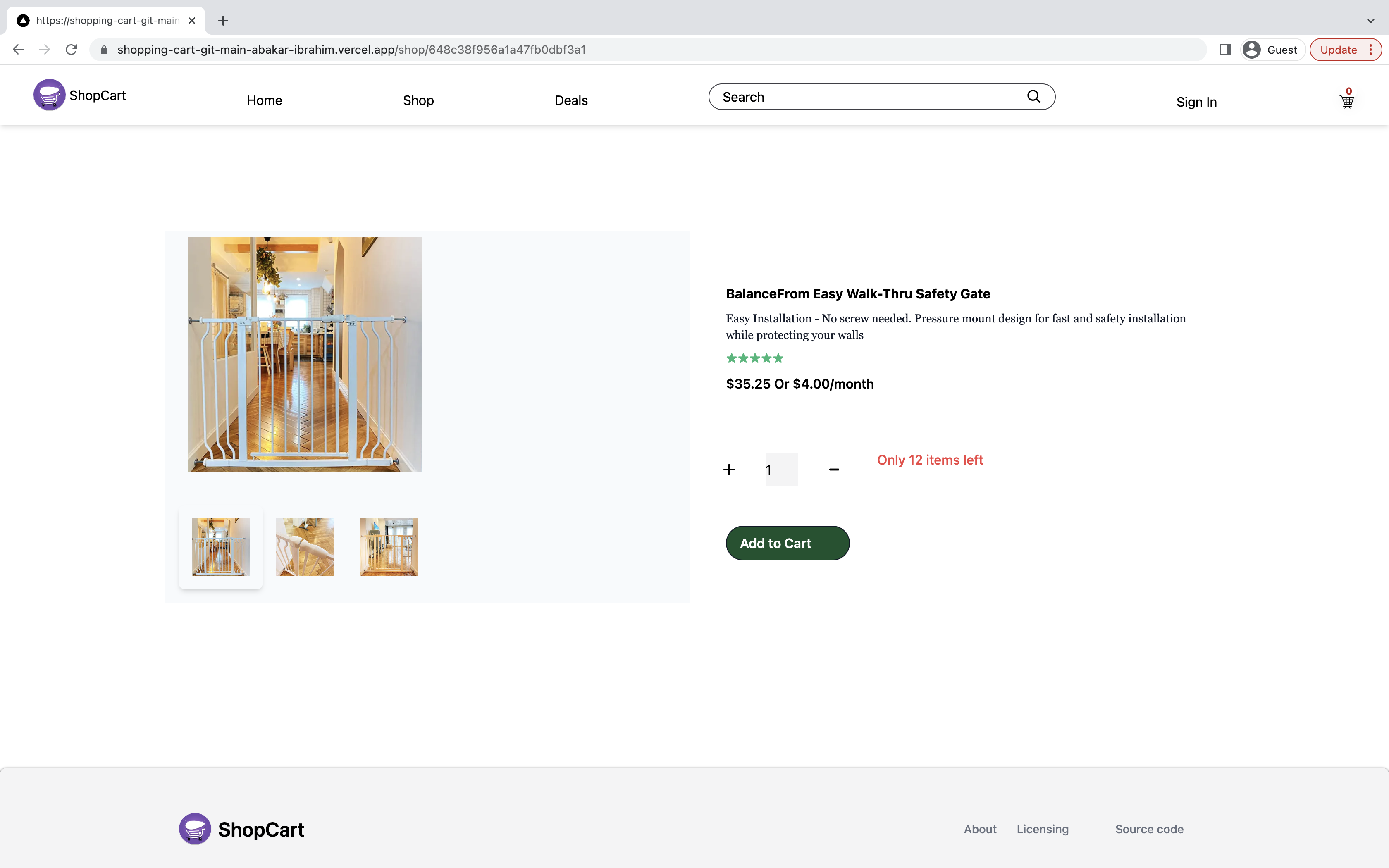 E-Commerce Platform thumbnail 3