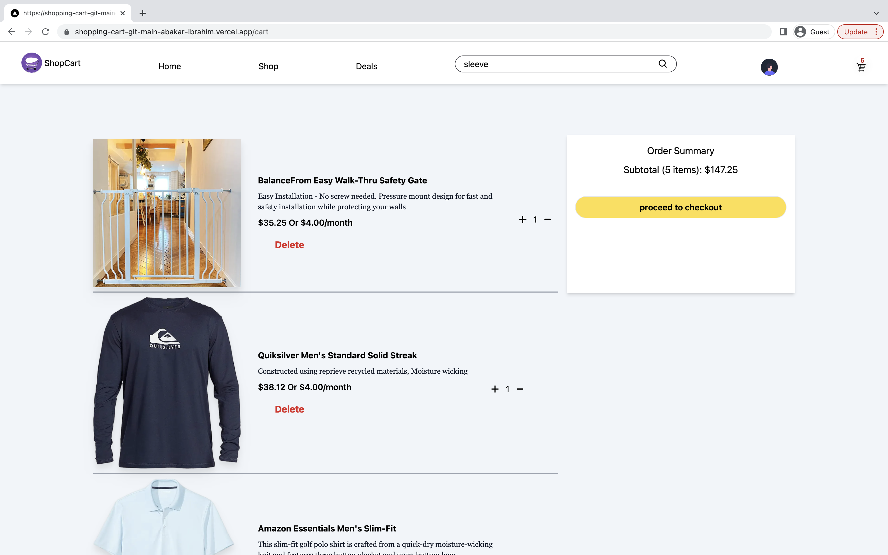 E-Commerce Platform thumbnail 6