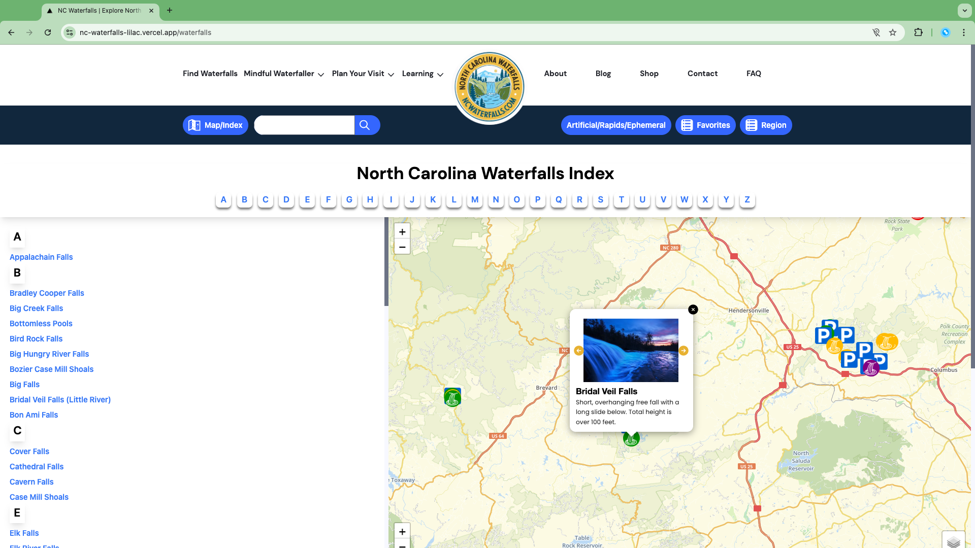 NC Waterfall thumbnail 7